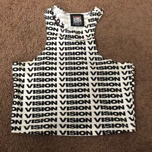 VISION Halter Crop Top